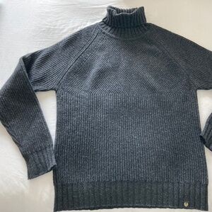 Bellstaff Roll Neck Sweater, Charcoal, Small